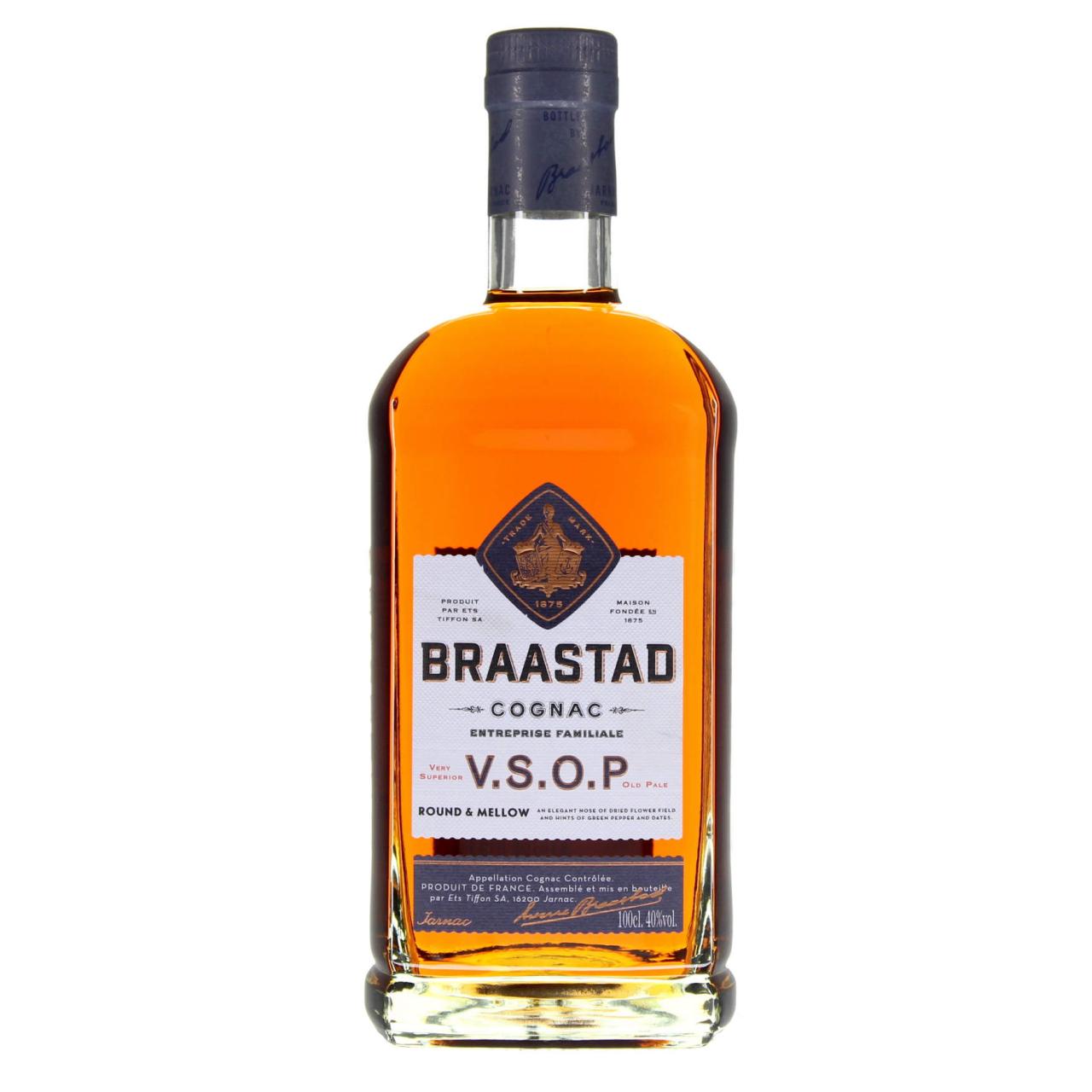 Braastad Cognac VSOP 40% 1,0l