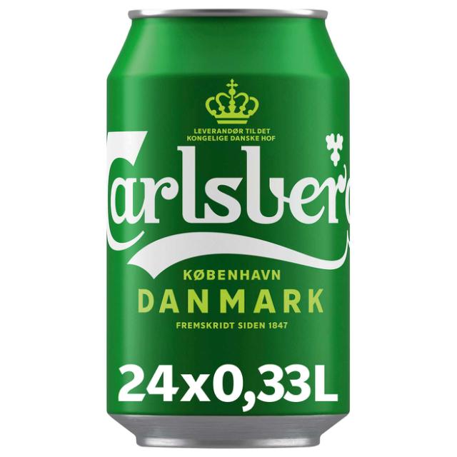 Carlsberg Green 5% - 24x330ml Can - TR