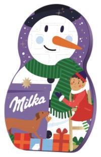 Milka Snow Mix Adventskalender 213g
