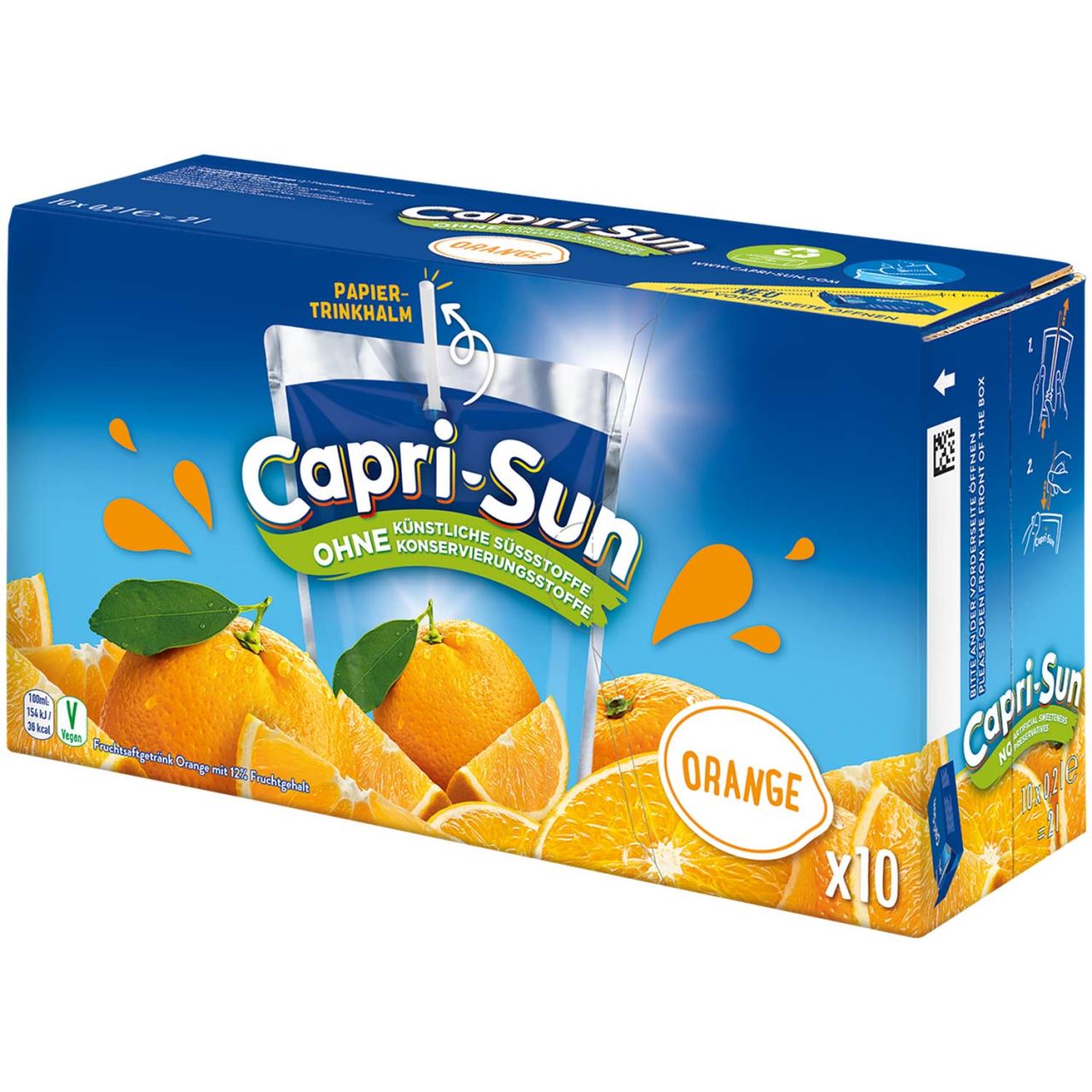 Orange, Capri-Sun Original, 100ml Pouch