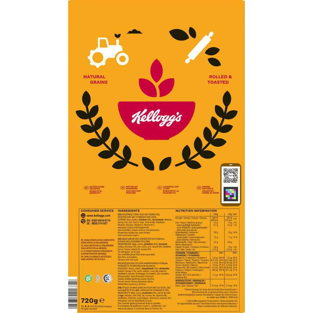 Kellogg's Crunchy Nut Mega Pack 720g