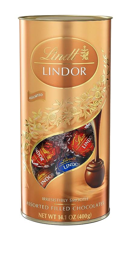 Lindt - RION ページ Lindt LINDOR Assorted Chocolate Candy Truffles, Chocolate