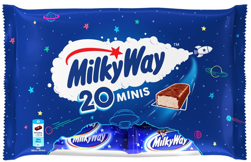 MilkyWay Minis 20 pcs. 333g