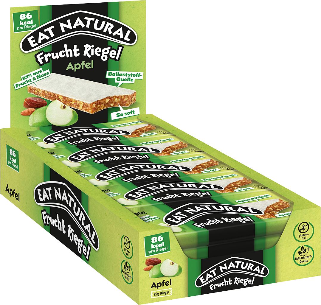 Eat Natural Frucht Riegel Apfel 25g - vegan