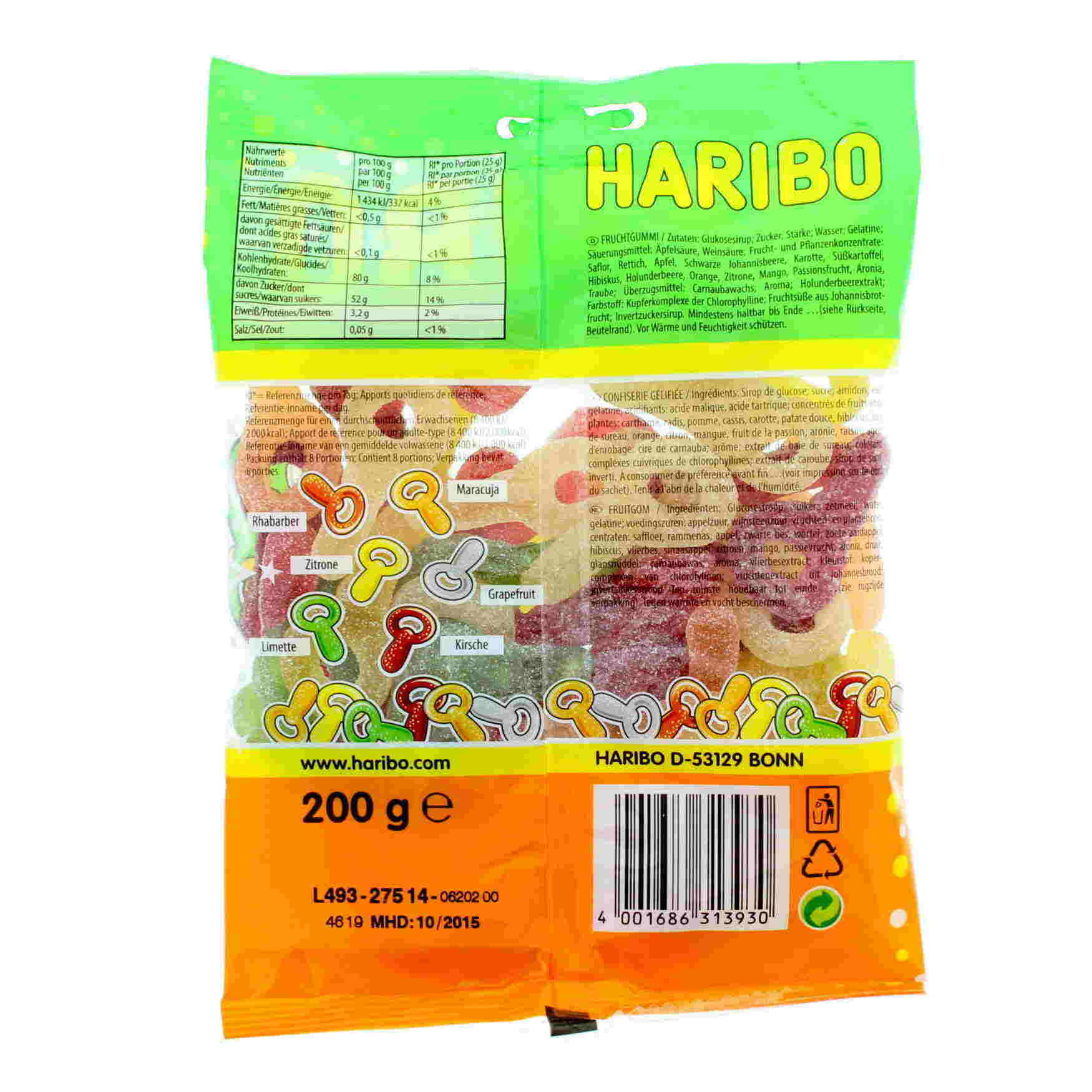 Haribo Kinder-Schnuller (1200 G) Ab 7,95 € | Preisvergleich Bei