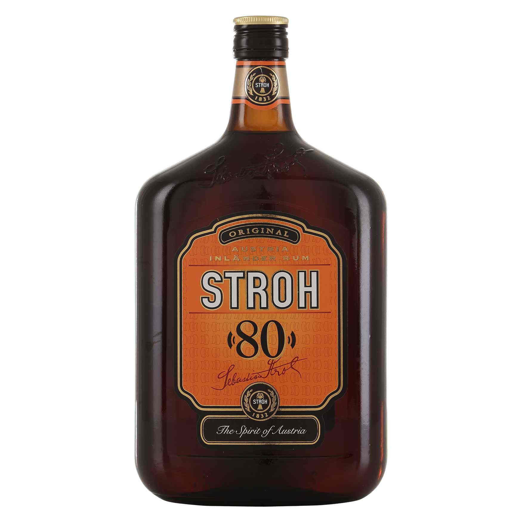 Stra Rum Stroh Rum Original 80% - 1l