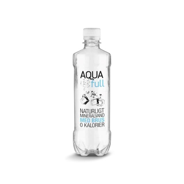 Aqua Full Carbonated Water 18x500ml Bottle