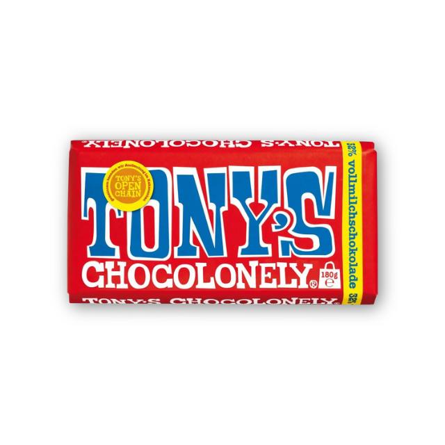 Tony's Chocolonely Vollmilchschokolade 180g