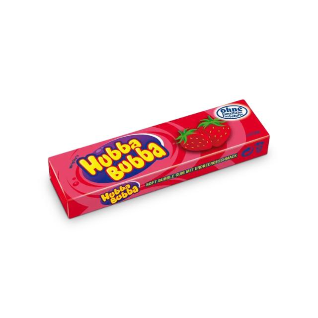 Hubba Bubba Seriously Strawberry 5 pcs.