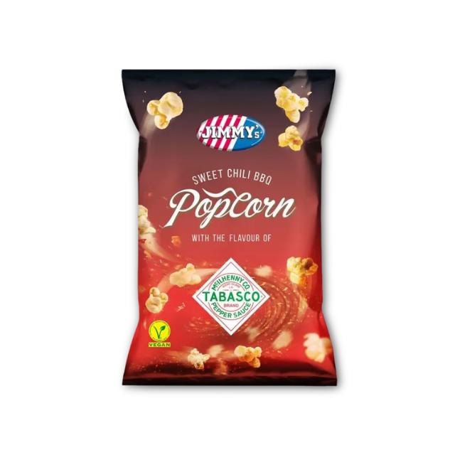 Jimmy's Popcorn Sweet Chili BBQ with Tabasco® Flavour 90g