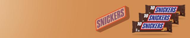 Three packs of Snickers 10-pack