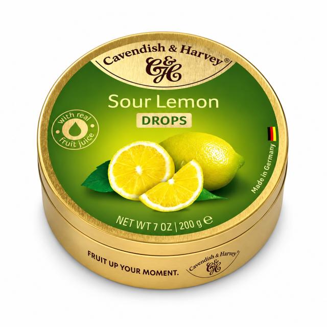 Cavendish & Harvey Sour Lemon Drops 200g