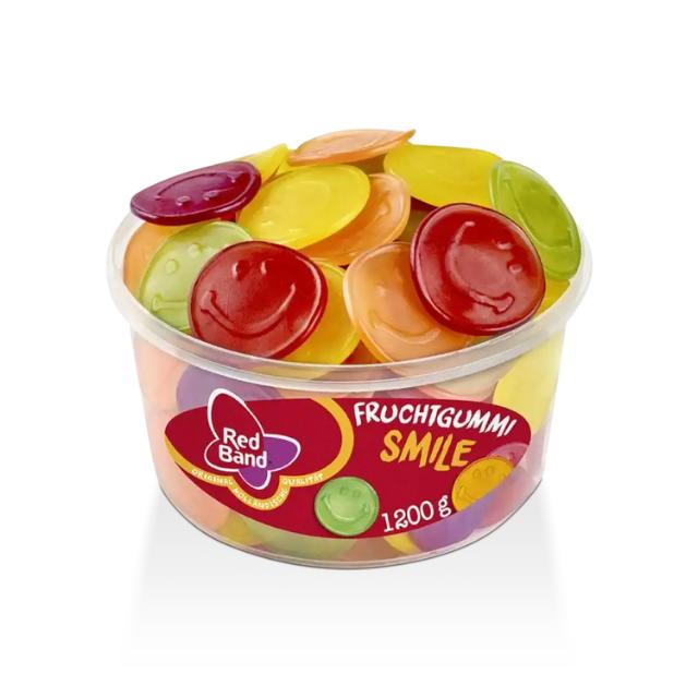 Red Band Smile Fruit Gummies 100 pcs. 1,2kg