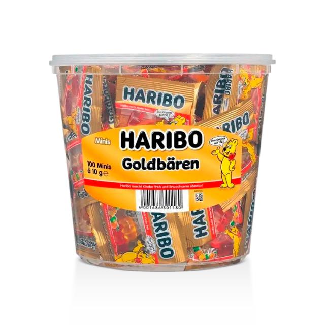 Haribo Goldbären Minis 100 pcs. 1kg Bucket