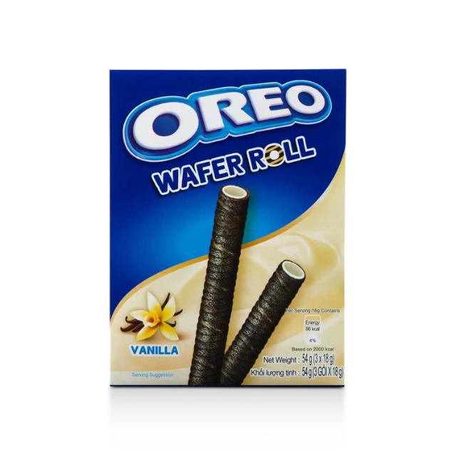 Oreo Wafer Roll Vanilla 54g