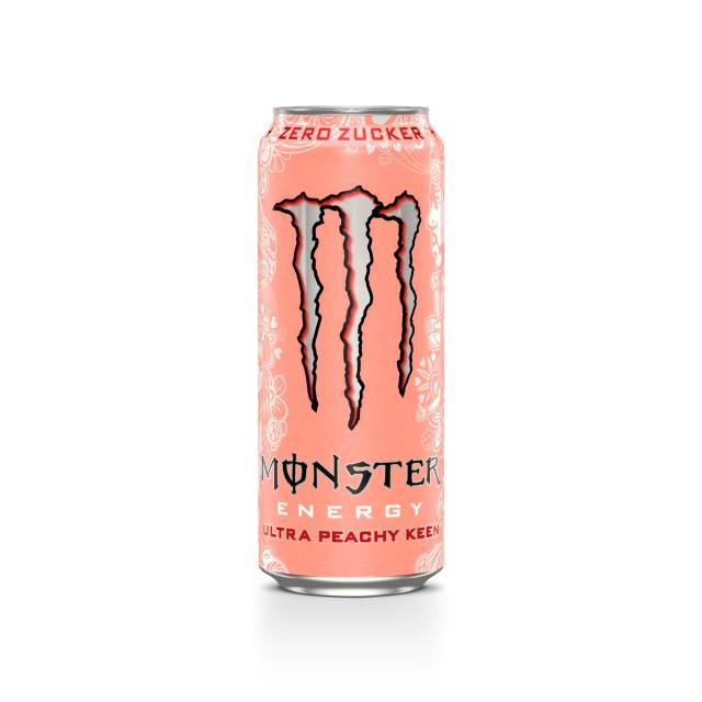Monster Energy Ultra Peachy Keen Zero Sugar 12x500ml Can
