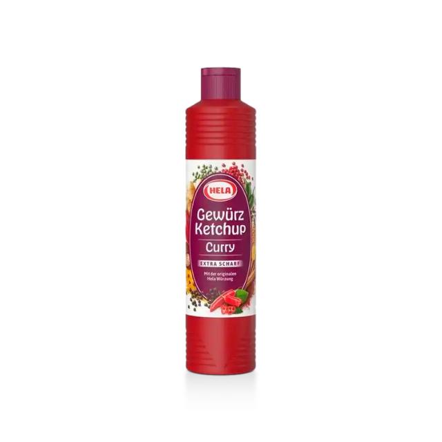 Hela Gewürz Ketchup Curry Extra Spicy 800ml