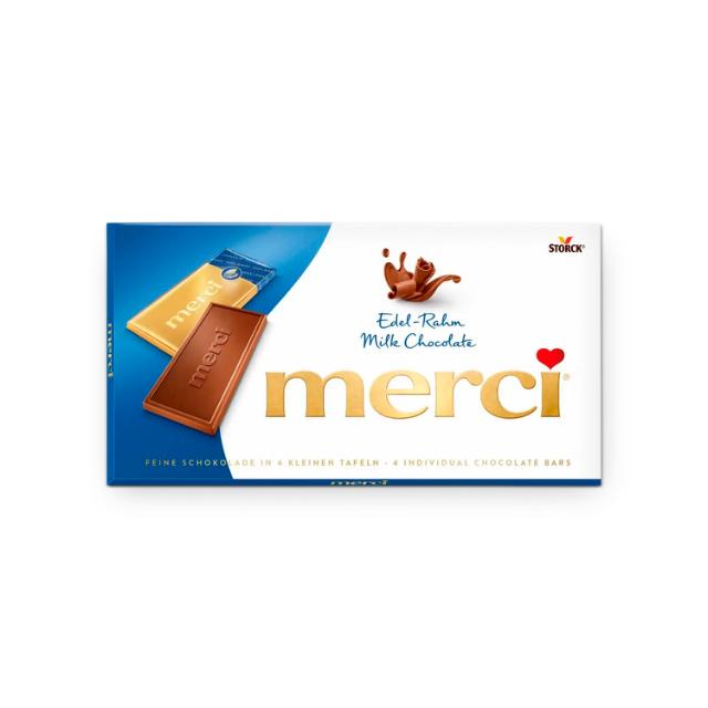 merci Milk Chocolate 4pcs. 100g