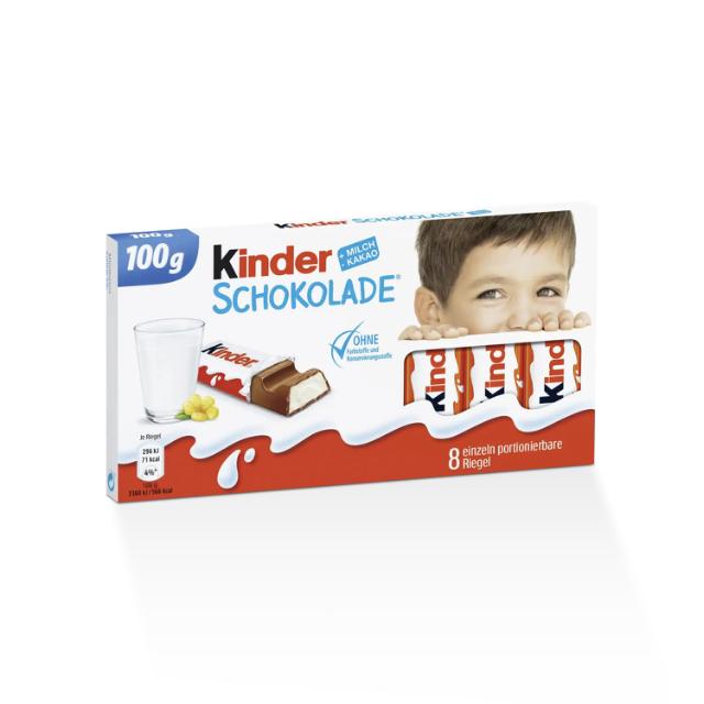 Kinder Schokolade T8 100g