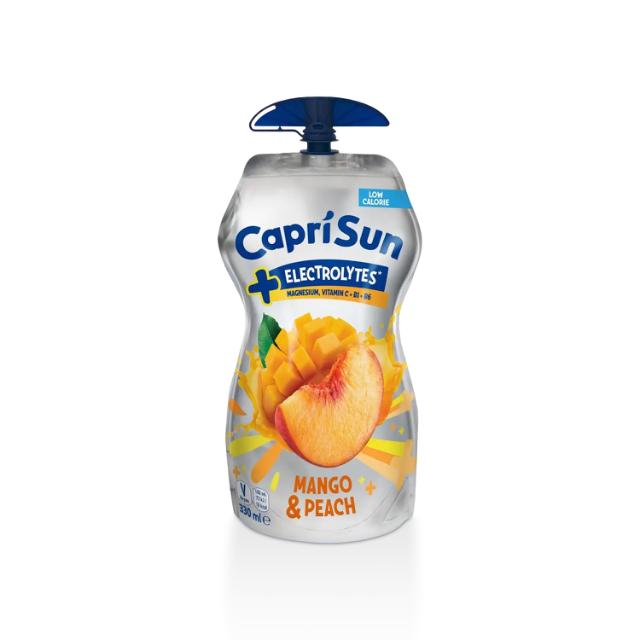 Capri-Sun + Electrolytes Mango & Peach 330ml
