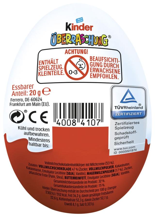 Kinder Überraschung Classic 20g
