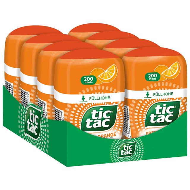 Tic Tac Fresh Orange 200 pcs 98g