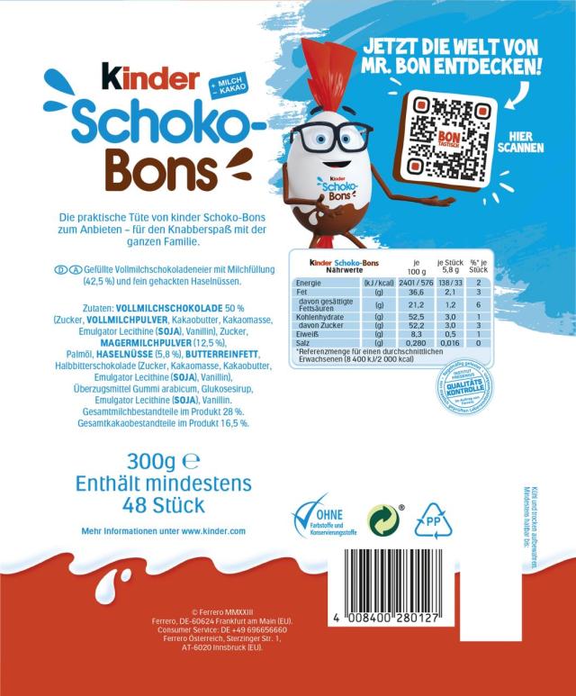 Kinder Schoko-Bons 300g