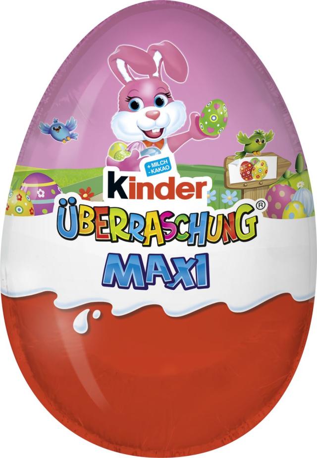 Kinder Überraschung Maxi-Ei Mädchen 100g Easter Edition