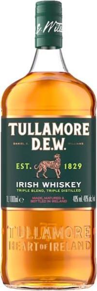 Tullamore Dew Irish Whiskey 40% - 1l