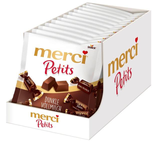 merci Petits Dunkle Vollmilch 125g
