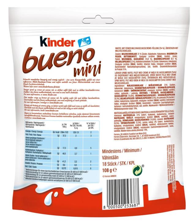 Kinder Bueno Mini 108g