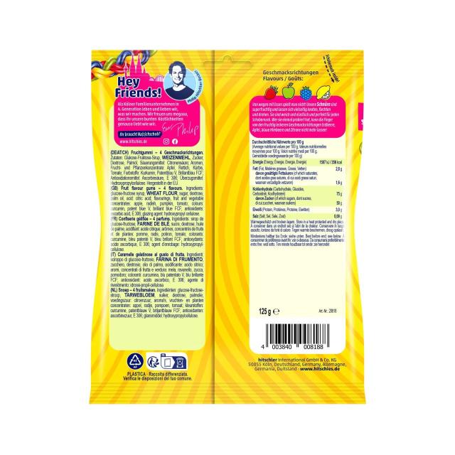 hitschies Schnüre Mix 125g - vegan