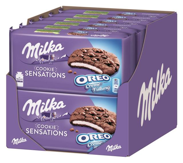 Milka Cookies Sensations Oreo Creme 156g