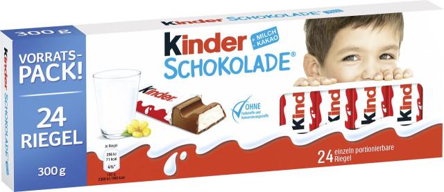 Kinder Schokolade T24 - 300g Big Pack