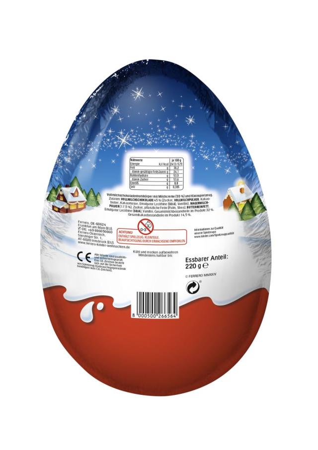 Kinder Überraschung Riesen-Ei Classic 220g