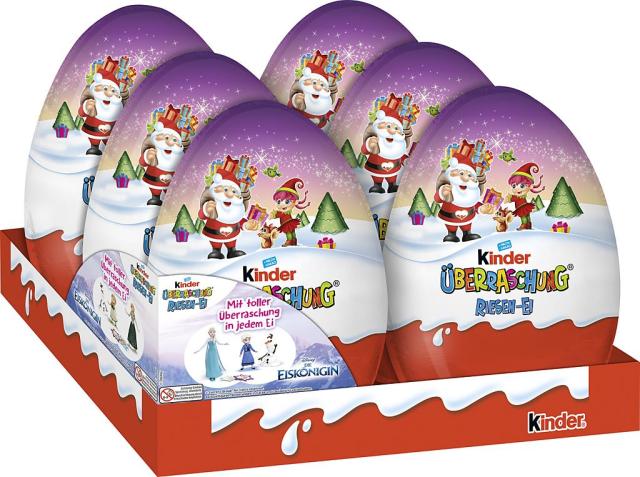 Kinder Überraschung Riesen-Ei Rosa 220g