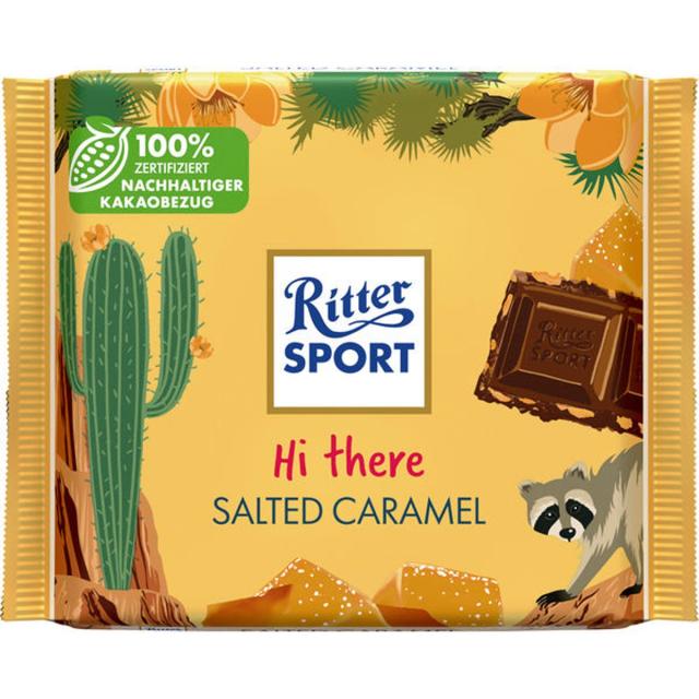 Ritter Sport Hi there - Salted Caramel 100g