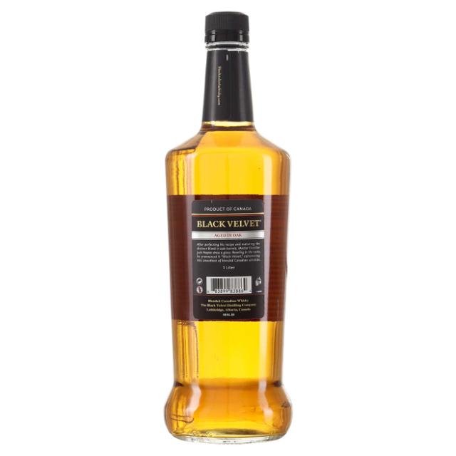 Black Velvet Canadian Whiskey 40% - 1l
