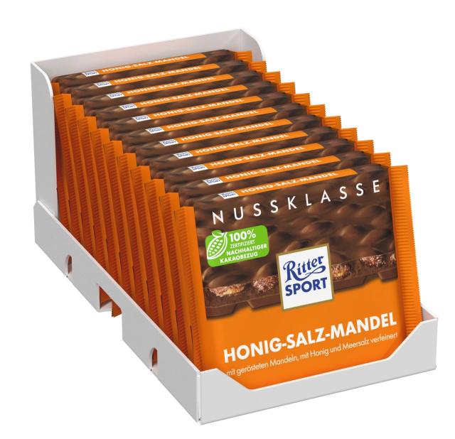 Ritter Sport Honig-Salz-Mandel 100g