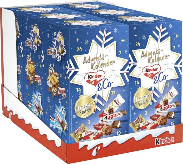 Kinder & Co Adventskalender 295g