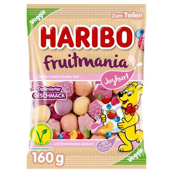 Haribo Fruitmania Joghurt 160g - Vegan