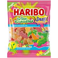 Haribo Grüne Krokodile Sauer 175g - vegan