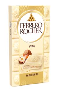 Ferrero Rocher Tafel Weiss 90g