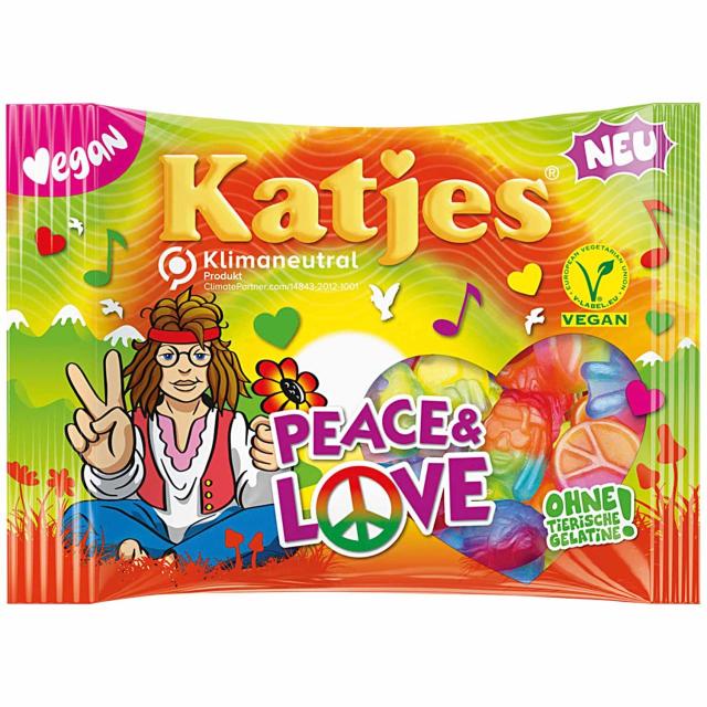 Katjes Peace & Love 200g - Vegan