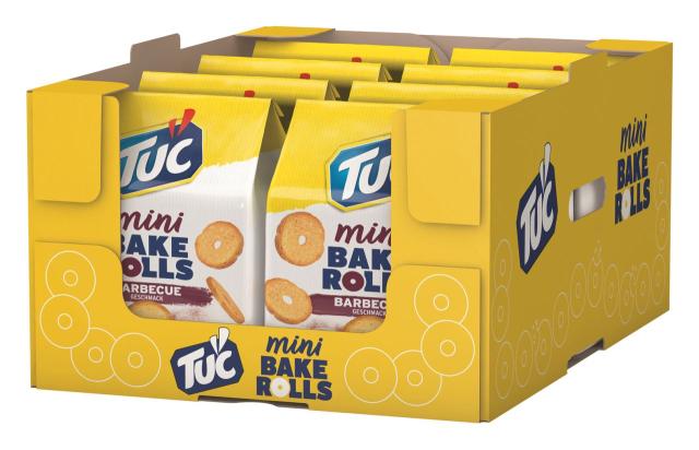 TUC mini Bake Rolls Barbeque 150g