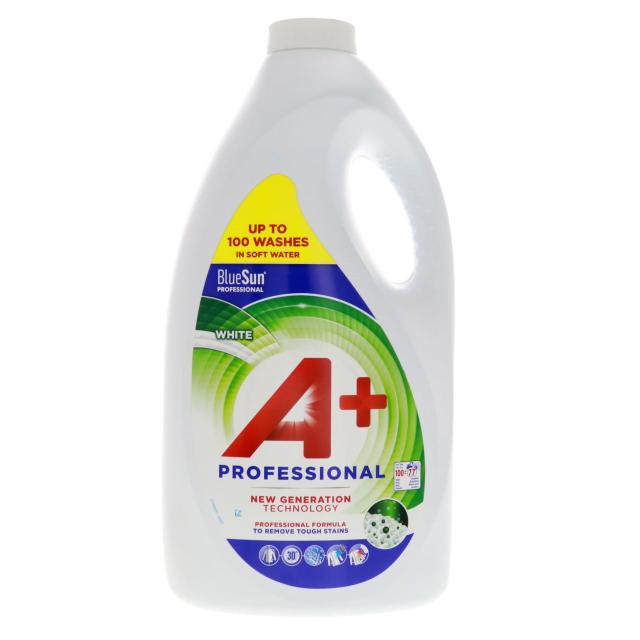 A+ Professional White Liquid Detergent 5,005l