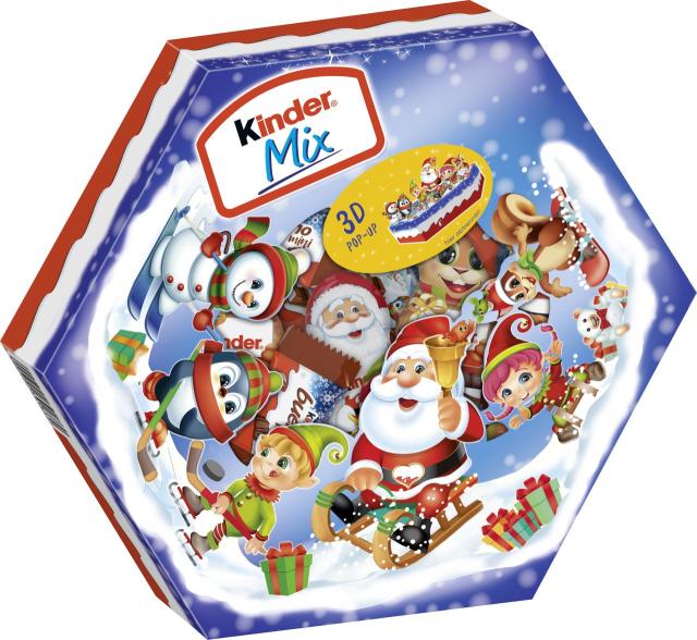 Kinder Mix Weihnachtsteller 143g