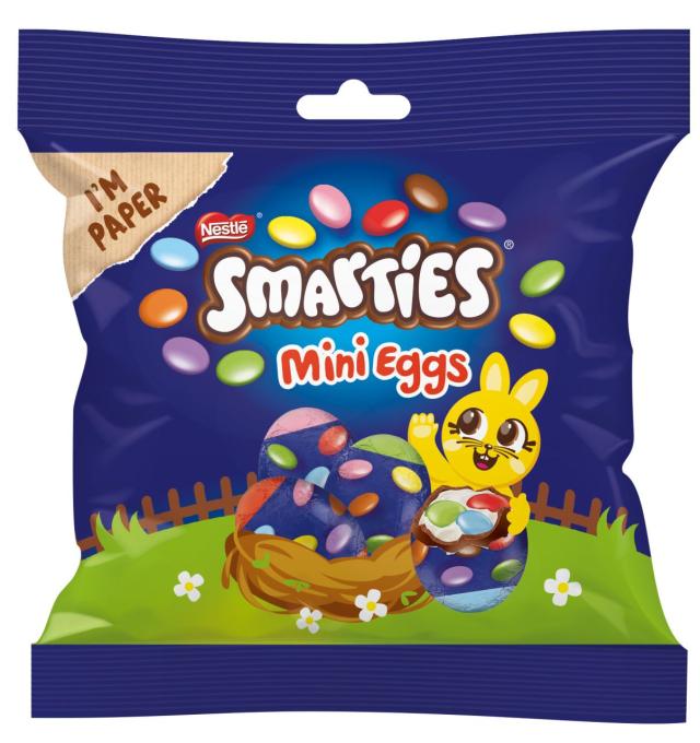 Smarties Mini Eggs with Cream 81g Easter Edition