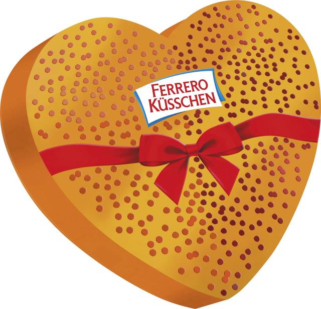Ferrero Küsschen Herz 124g Valentine Edition
