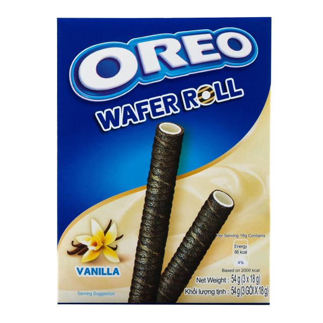 Oreo Wafer Roll Vanilla 54g